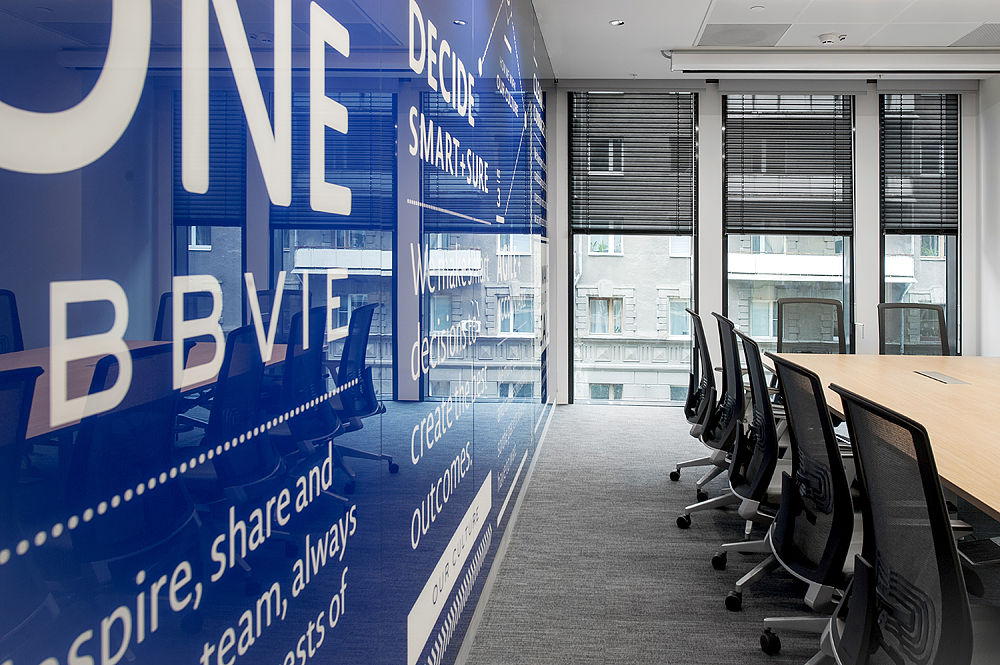 Photo Glass partitions NAYADA-Crystal