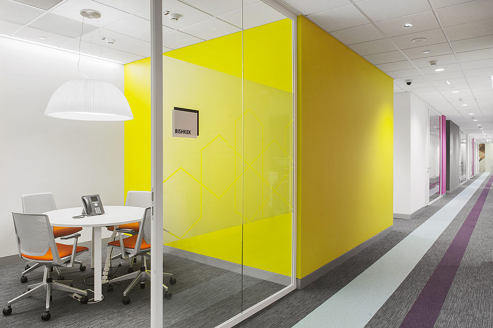 Photo Glass partitions NAYADA-Crystal