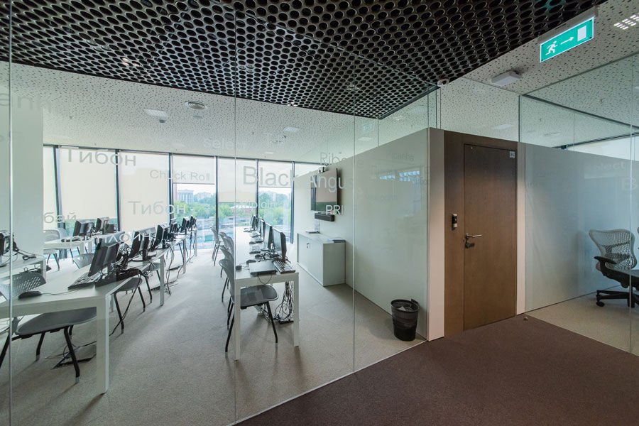 Photo Glass partitions NAYADA-Crystal