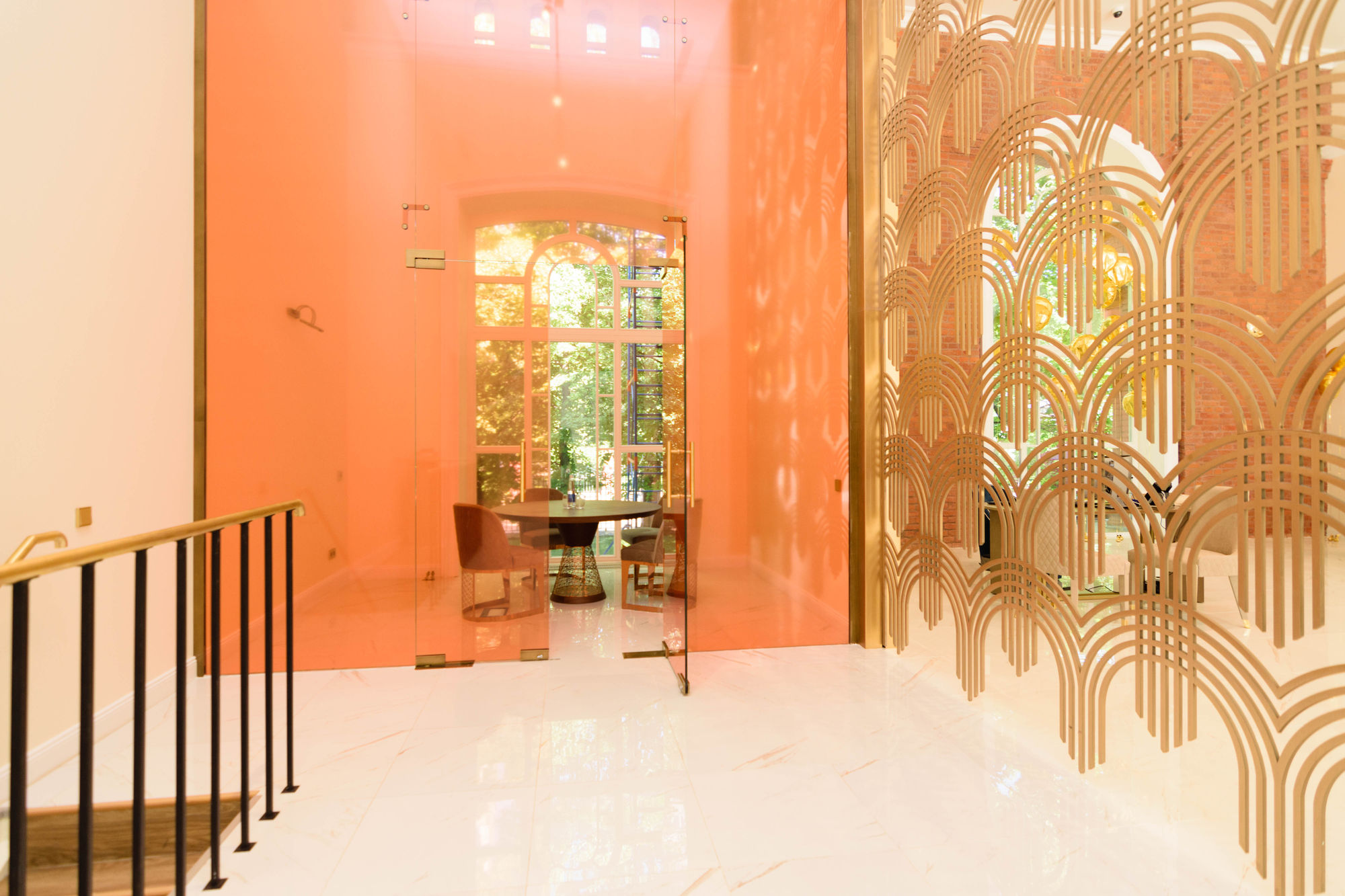 Photo Glass partitions NAYADA-Crystal