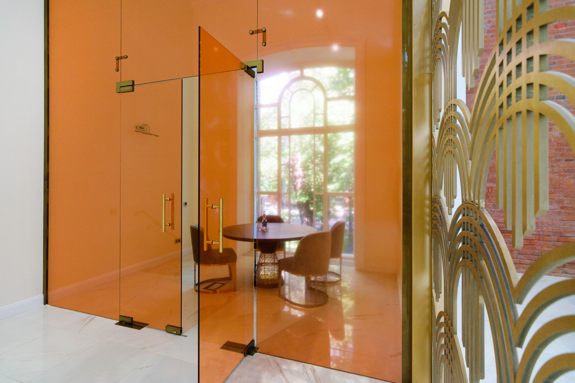 Photo Glass partitions NAYADA-Crystal