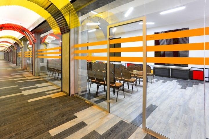 Photo Glass partitions NAYADA-Crystal