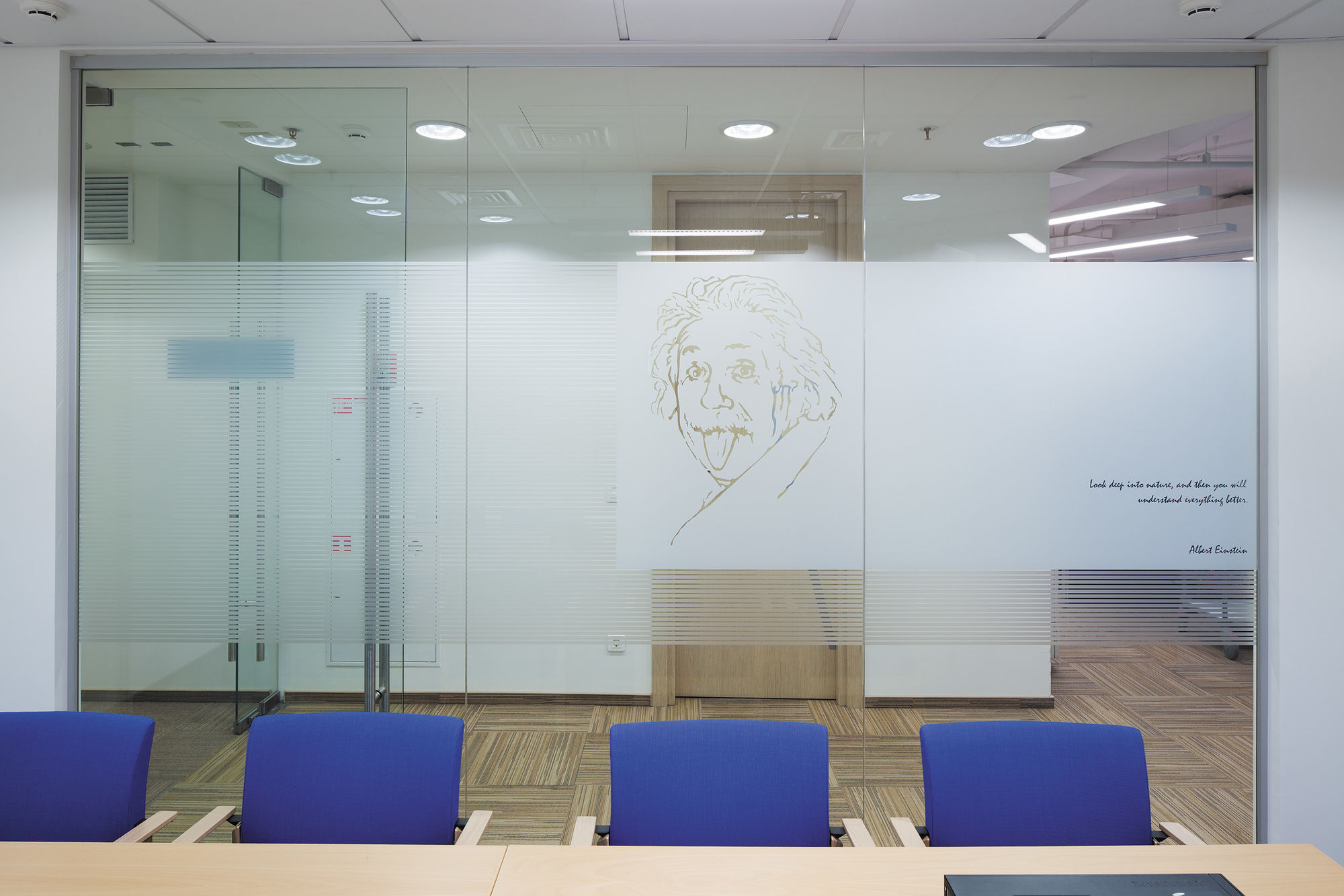 Photo Glass partitions NAYADA-Crystal