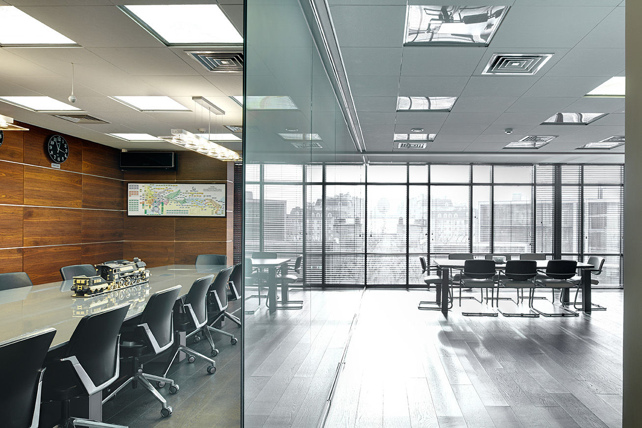 Photo Glass partitions NAYADA-Crystal