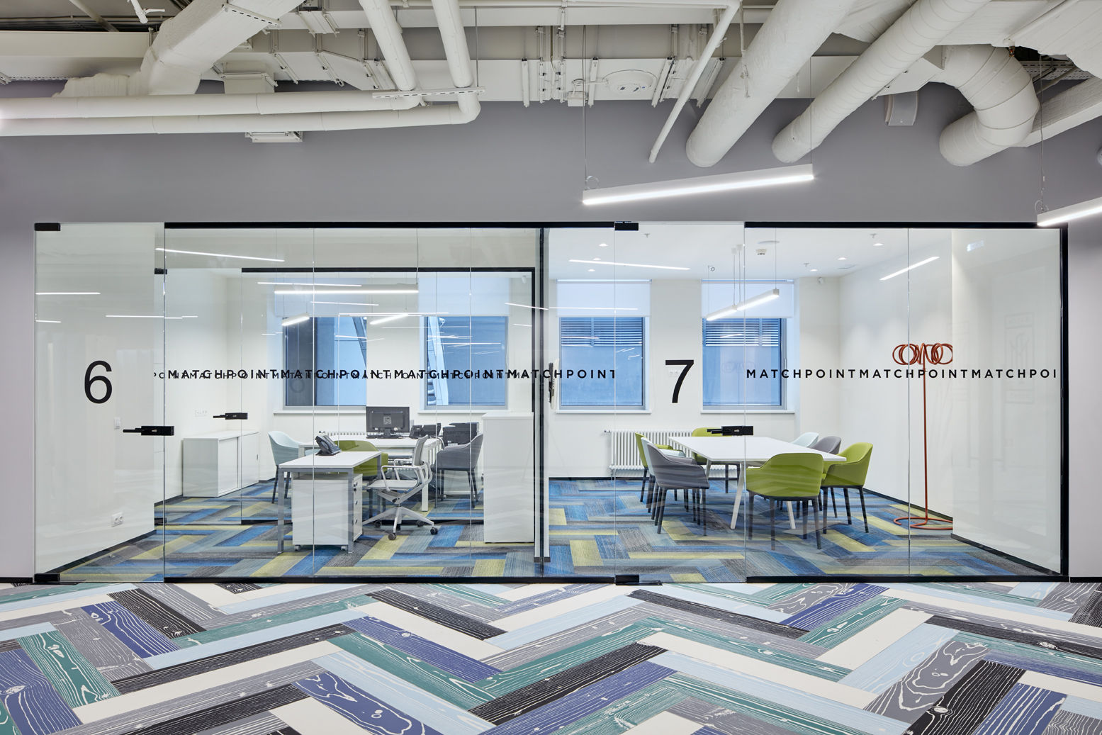 Photo Glass partitions NAYADA-Crystal