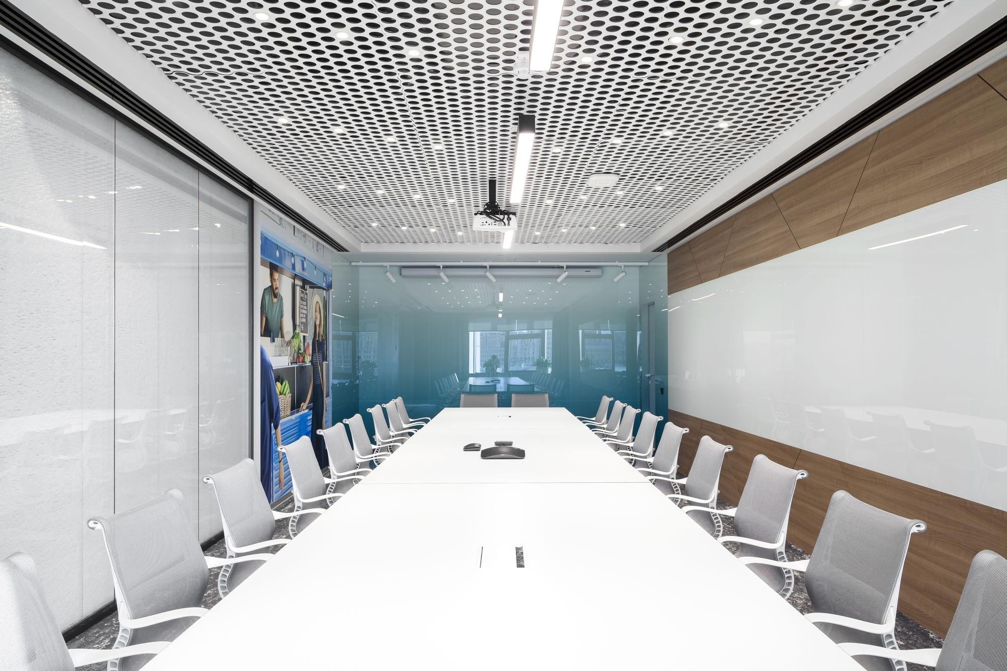 Photo Glass partitions NAYADA-Crystal