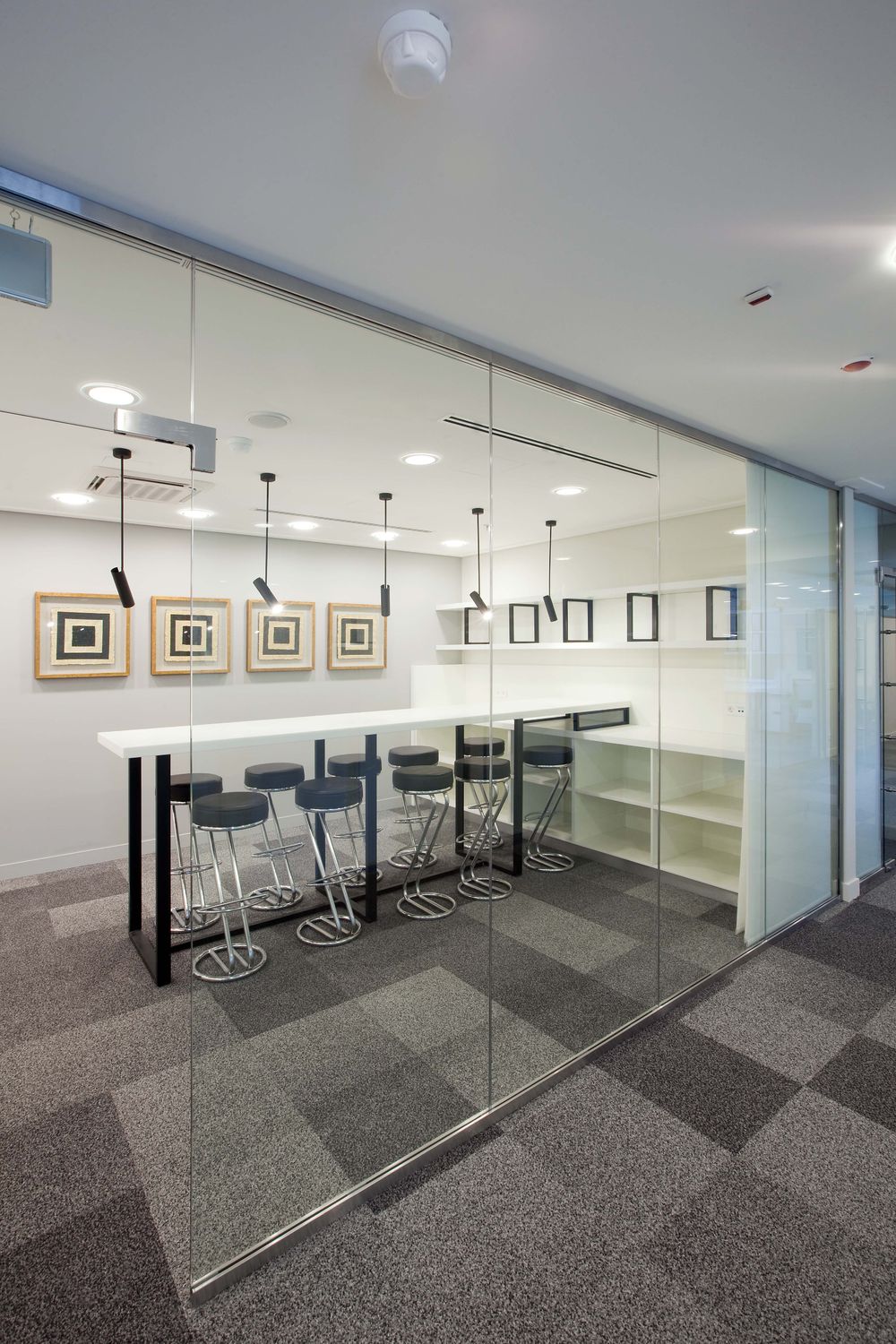 Photo Glass partitions NAYADA-Crystal