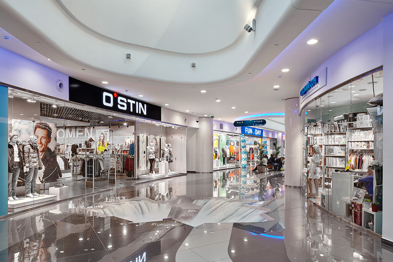 Photo Glass partitions NAYADA-Crystal