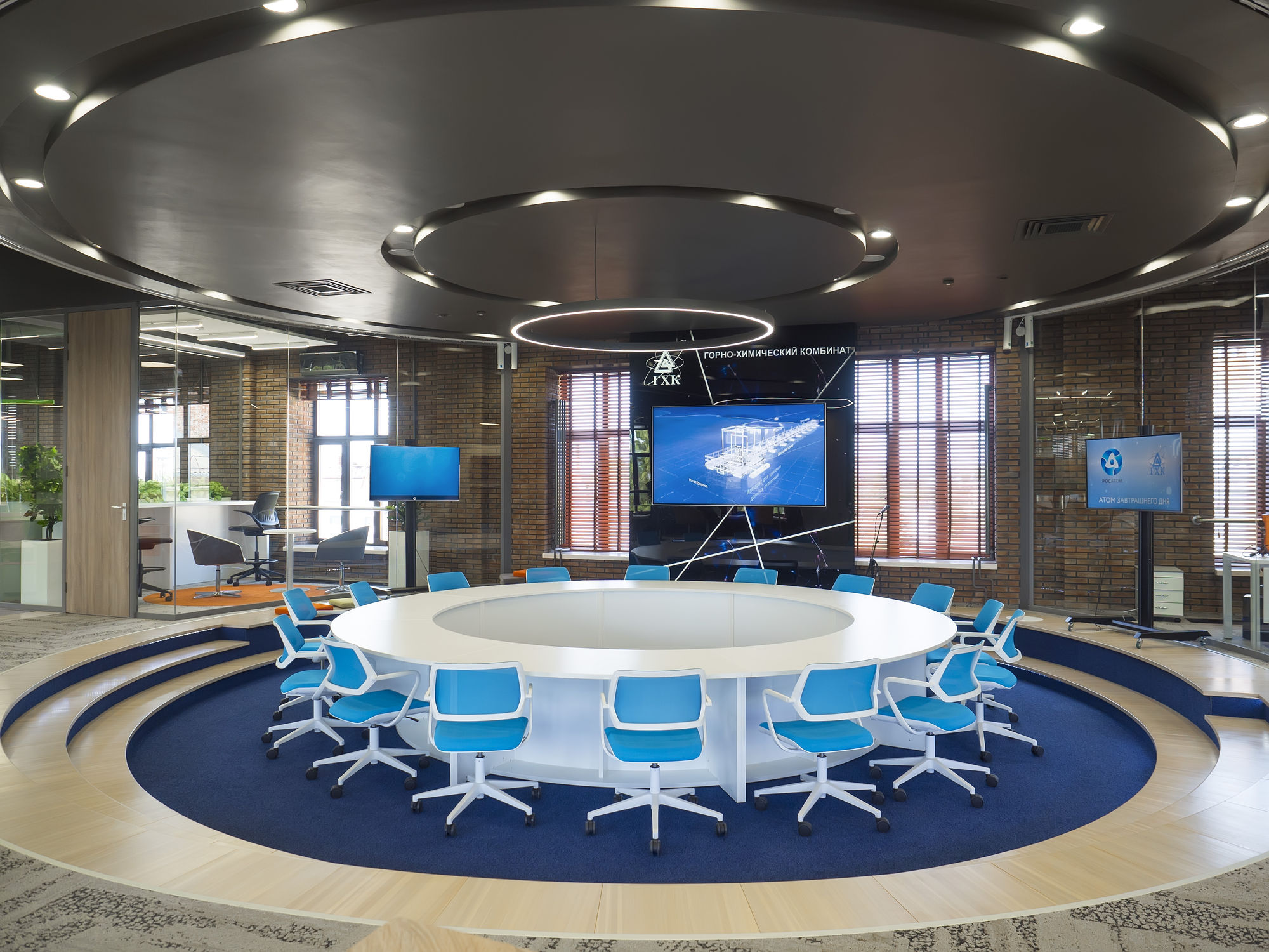 Photo Glass partitions NAYADA-Crystal