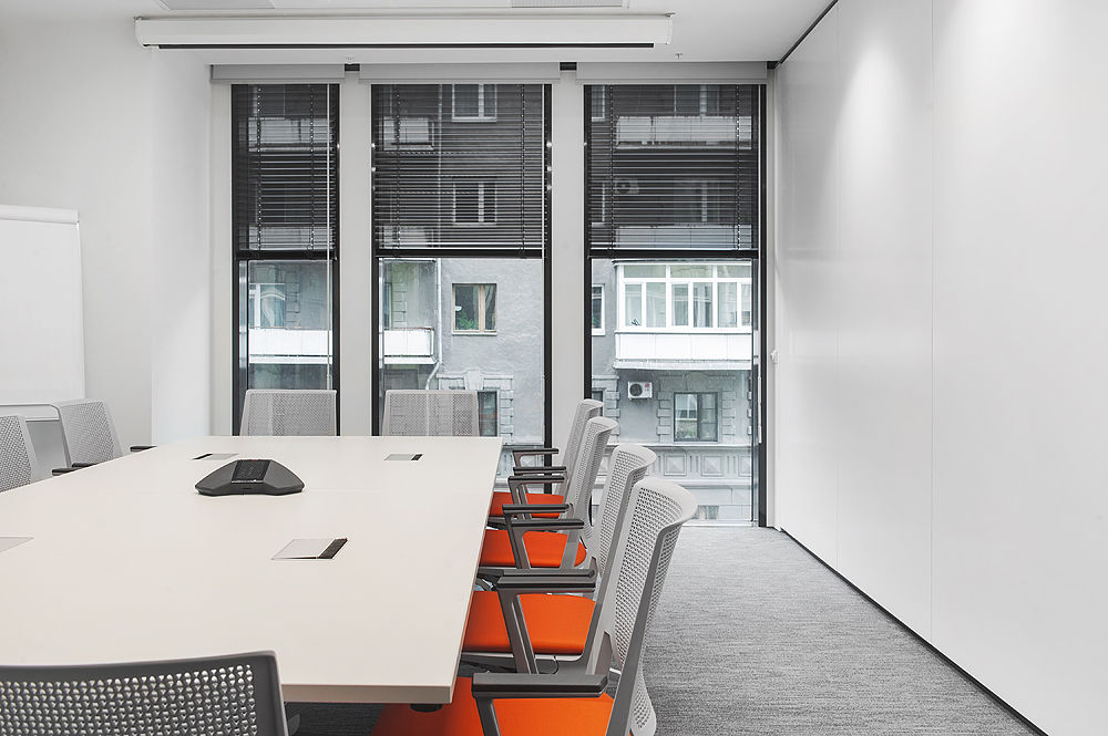 Photo Deaf sliding partitions NAYADA Hufcor