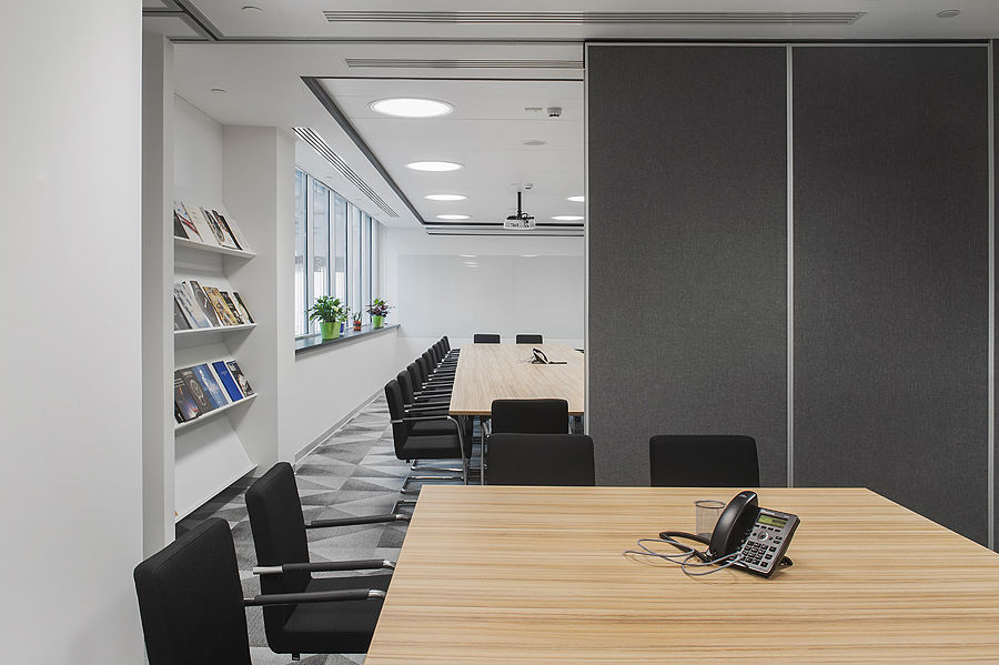 Photo Deaf sliding partitions NAYADA Hufcor