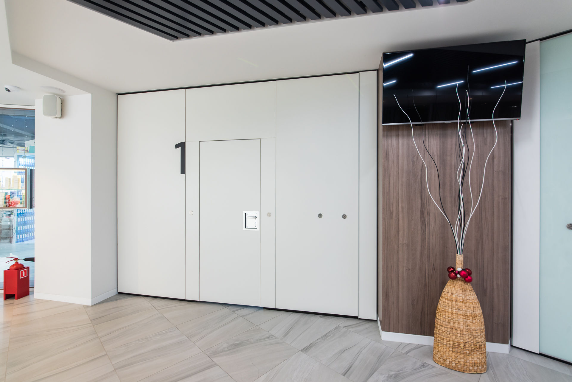 Photo Deaf sliding partitions NAYADA Hufcor