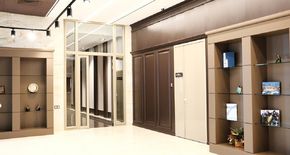 Photo Fire-resistant glazed doors