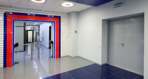 Photo Fire-resistant glazed doors