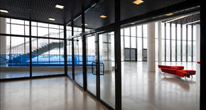 Photo Fire-resistant glazed doors