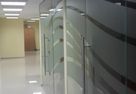 Компанией «NAYADA» были выполнены работы по установке цельностеклянных перегородок в новом офисе крупной киевской IT компании «DIT Systems».
