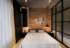 Stationary partitions in project Partitions and doors NAYADA - a popular trend in private interiors